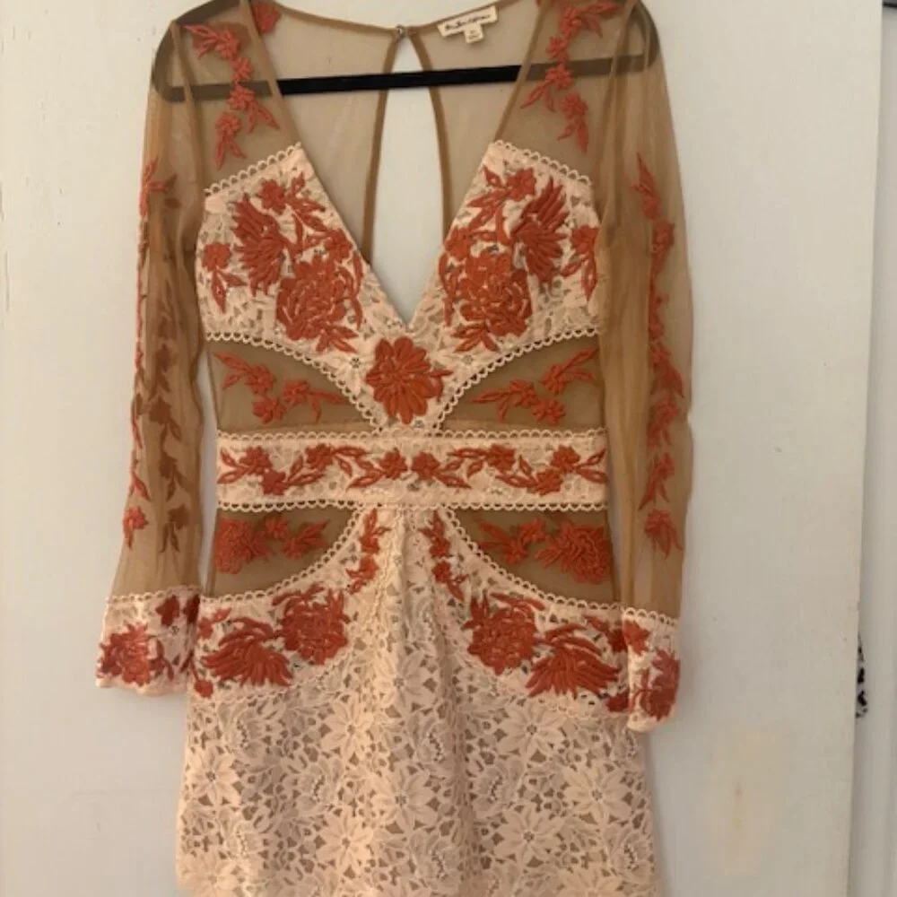 For Love and Lemons Tulle Matador Dress, Sz M - Picture 8 of 15